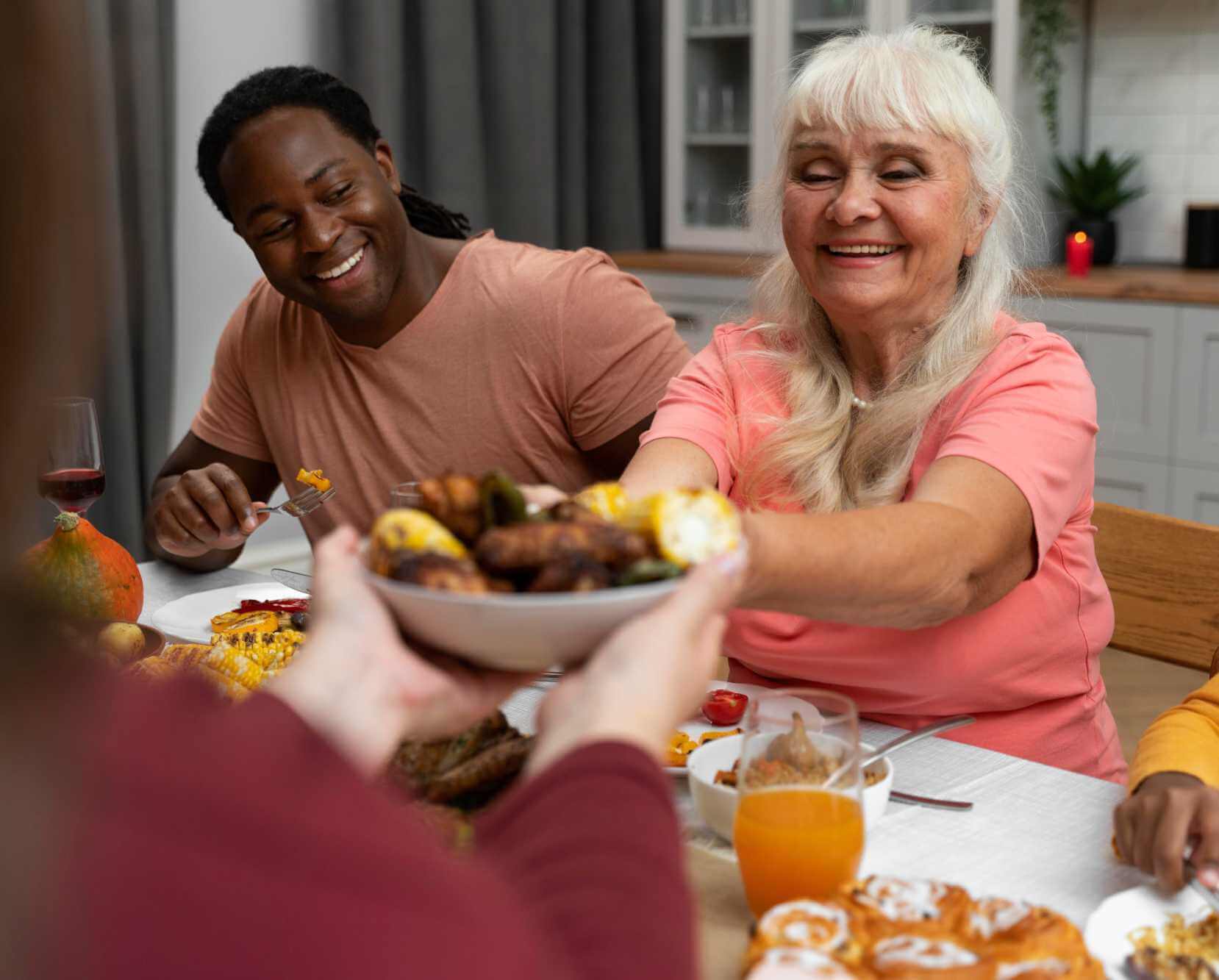 Caregiver providing compassionate home care services